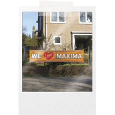 Banner We Love Maxima 180x40cm 2