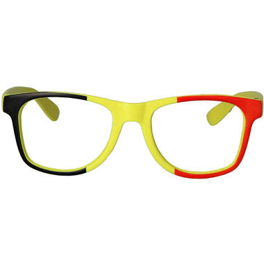 Glasses Belgium Black-Yellow-Red - 3 pieces 1