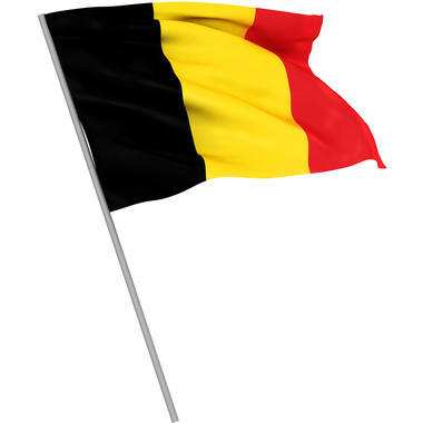 Bandiera Belgio Nero-Giallo-Rosso - 150x100cm 1