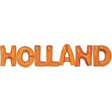 Balony foliowe 'Holland' pomarańczowe 36cm - 7szt 1