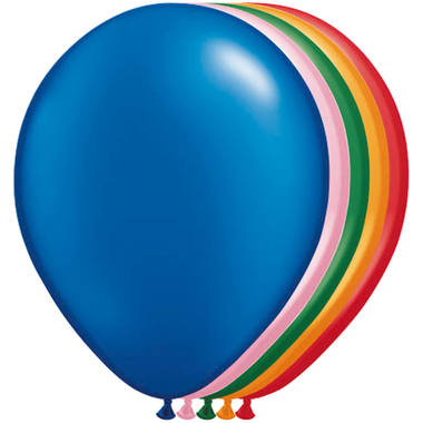 Balony kolorowe 13 cm - 100 sztuk 1