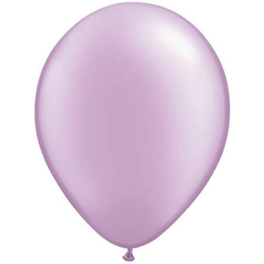 Lavendelfarbene Ballons Pearl Lavender 28 cm - 100 Stück 1