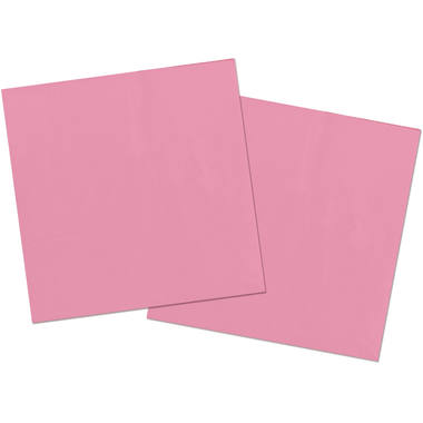 Baby Pink Napkins 33x33cm - 20 pieces 1