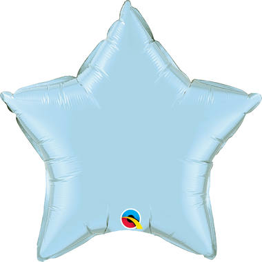 Balloon Star blue 20In/50cm UNPACKE 1