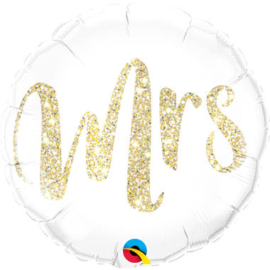 Bruiloft Mrs Folieballon - 46cm 1