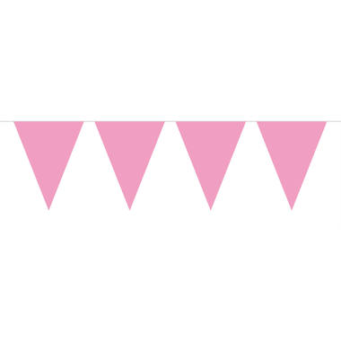 Girlanda Bunting Baby Pink XL - 10 m 1
