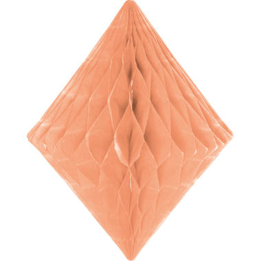 Orange-Pink Honeycomb Diamond - 30 cm 1