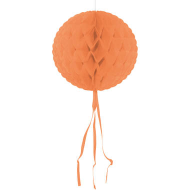 Orange-Pink Honeycomb Ball - 30 cm 1