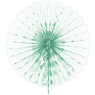 Mint Green Honeycomb Fan - 45 cm 1