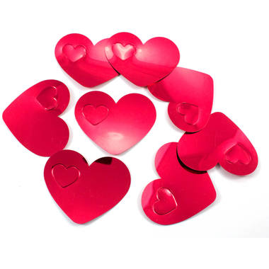 Imprezowe konfetti Red Heart XL 1