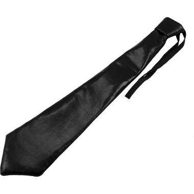 Cravatta nera metallizzata 1
