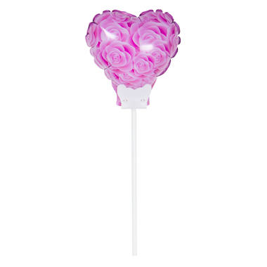 Wish Balloon Pink Heart - 15 cm 1