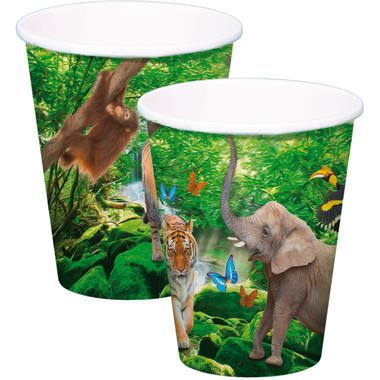Bicchieri Safari Party 250ml - 8 pz 1