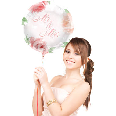 Palloncino Foil Rose Matrimonio - 45 cm 1