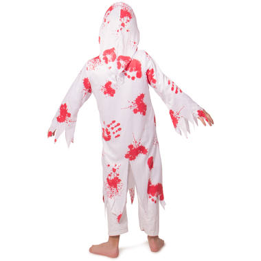 Costume da fantasma con sangue Halloween Bambini - Taglia 116-134 2