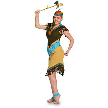 Indiańska sukienka 2 sztuki dla kobiet - rozmiar L. 1
