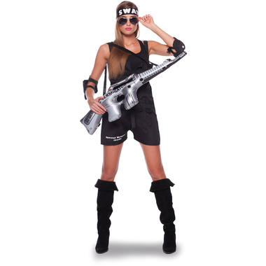 SWAT Costume donna 3 pezzi taglia L-XL 1