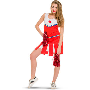 Sexy Cheerleader Outfit Ladies - Taglia S-M 1