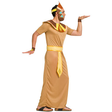 Costume da faraone egiziano 5 pezzi taglia XL-XXL 3