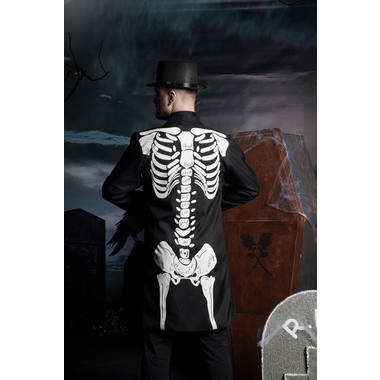 Scheletro Halloween Colbert Jacket Men - Taglia XL-XXL 6