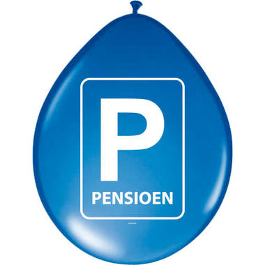 Palloncini per cartelli per parcheggio pensionamento - 8 pz 1