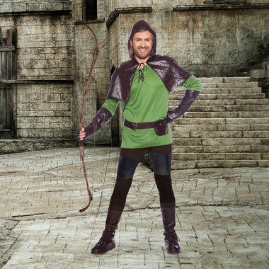 Costume da avventuriero Robin Hood da uomo XL-XXL 2