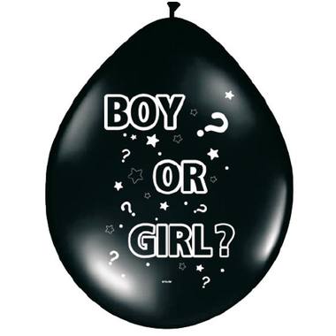 Gender Reveal Balloons 30 cm - 8 pieces 1