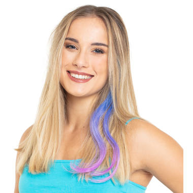 Hair Extension Neon Blue-Purple Dip-colorante 1