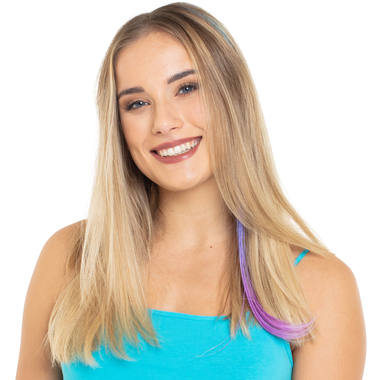 Hair Extension Neon Blue-Purple Dip-colorante 4
