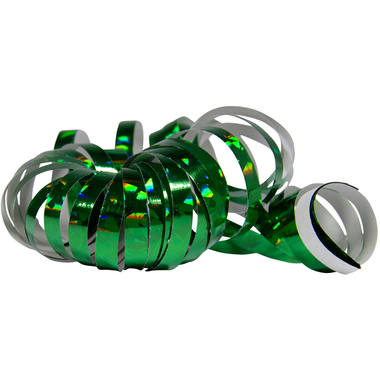 Serpentines Holographic Green 4m - 2 pieces 2