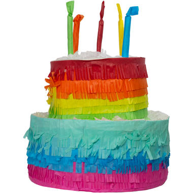 Pinata torta Rainbow Bday - 25x23cm 2