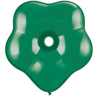 Palloncini Fiore Verde Smeraldo 15 cm - 100 pezzi 1