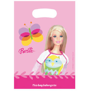 Party Bags Barbie Pink - 6 pezzi 2