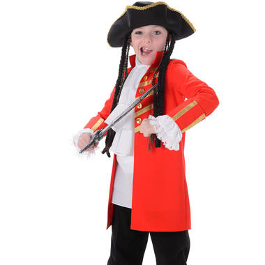 Redcoat Pirate Suit Boys - Taglia 120-124 2