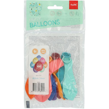 Balony Color Pop 100 Lat 23cm - 8 sztuk 2