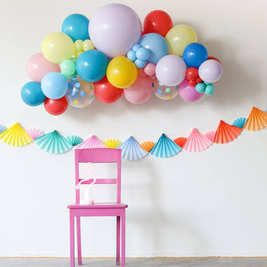 Ballonnen Pastel Mix Meerkleurig 33cm - 50 stuks 4