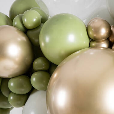 Palloncini Olive Green 33cm - 50 pezzi 4
