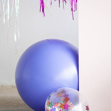 Balloon Cornflower Blue Matt - 78 cm 5