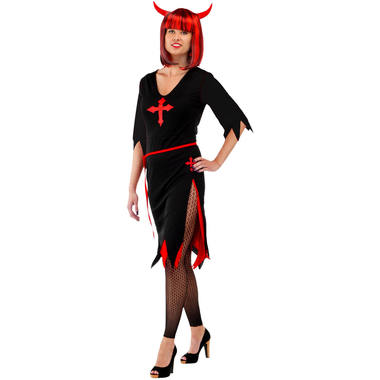 Vestito sexy da diavolo di Halloween L-XL 1