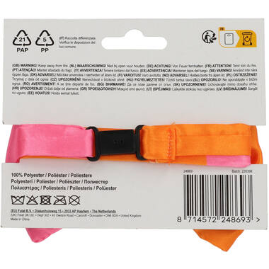 Papillon Colorblock Arancione/Rosa 3