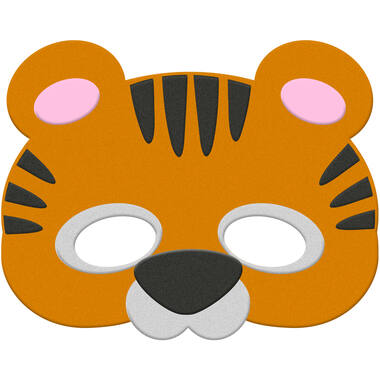 Maschera Feltro Tigre 1