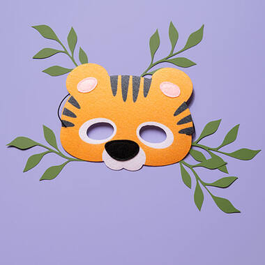 Mask Felt Tiger 5