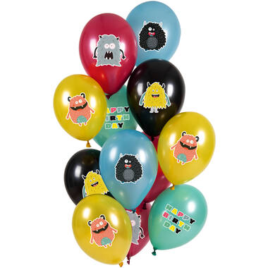 Balloons Monster Bash 33cm - 12 pieces 1