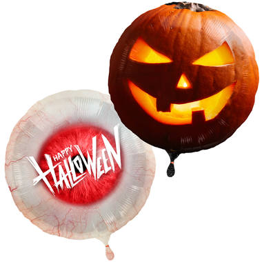 Bomboletta elio BalloonGaz 30 'Halloween' con palloncini e nastro 4
