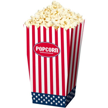 Ciotole per popcorn USA Party - 4 pezzi 1