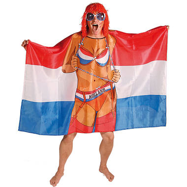 Poncho Bandiera Olandese Sexy Lady 150x100cm 1
