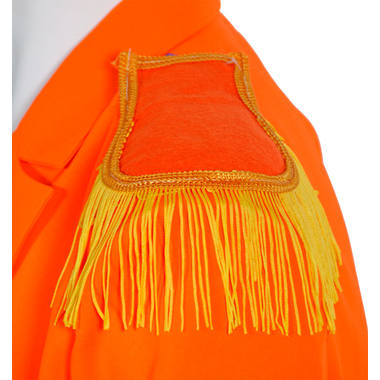 Epaulette / Schulterstück für Uniform Orange - 2 Stück 1