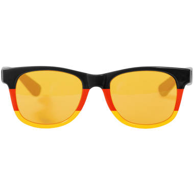Okulary Blues Brothers Germany - czarno-czerwono-żółte 1