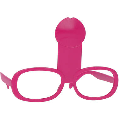 Okulary licencjackie Penis różowe 1