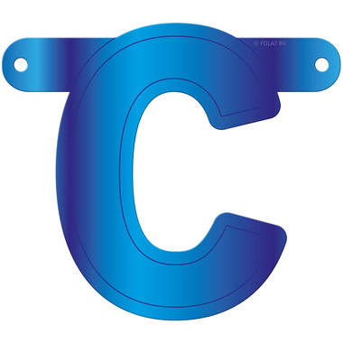 Bandiera blu lettera C. 1